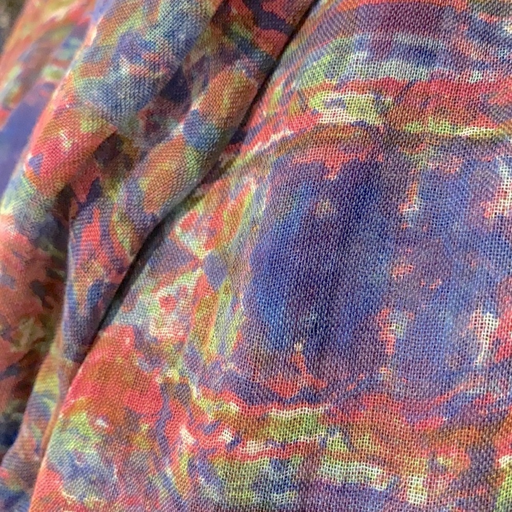 ๐HP๐ Twelfth Street by Cynthia Vincent Watercolor Scarf - Picture 5 of 7